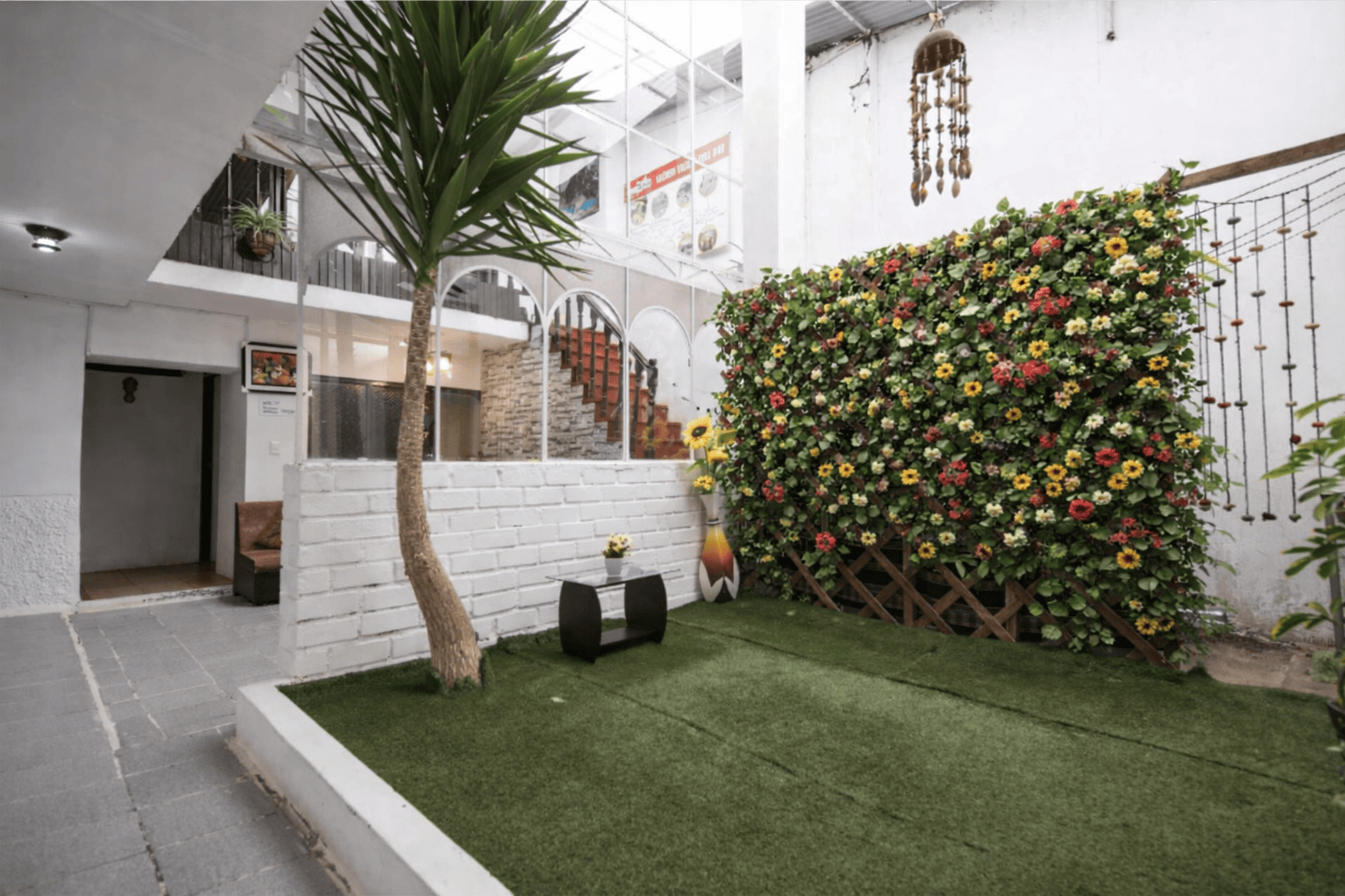 Zona interior del hospedaje