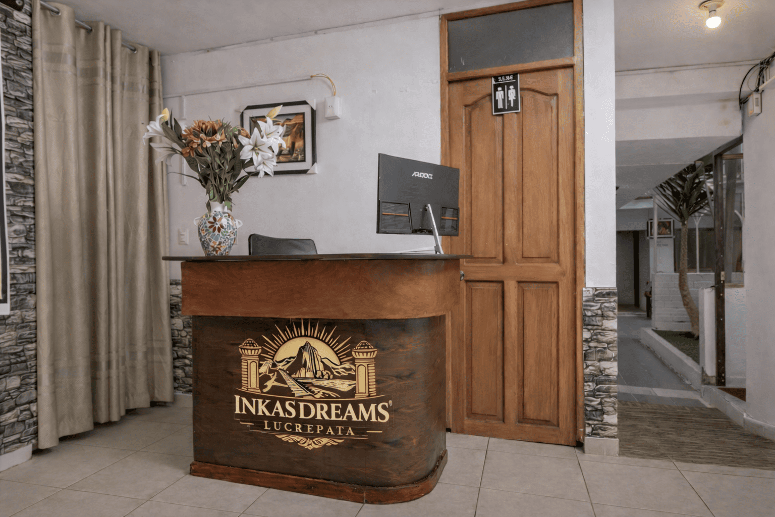 Vista interior del hospedaje